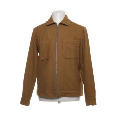 Overshirt (Brown) from These Glory Days Cotton, Nylon, Polyester, Viscose, Wool