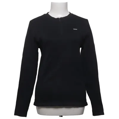 Sports top (Ribbed Zip Long Sleeve) from Aim'n Elastane, Polyamide