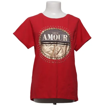 T-shirt (Red) from Veso Cotton, Elastane