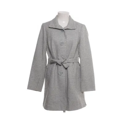 Manteau (Gris, Blanc) de Fair Lady Polyester, Laine