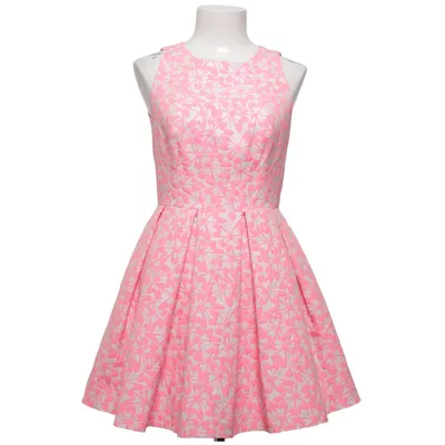 Klänning (Rosa, Vit) från Emo Polyester