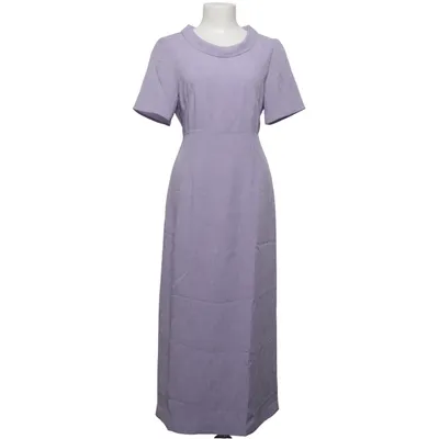 Robe longue (Violet) de Elinette Acétate, Polyester