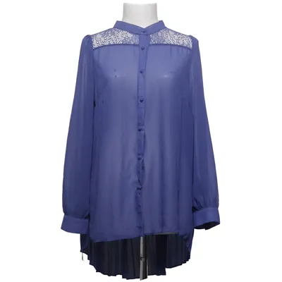 Blouse (Blauw) van Voyelles Polyester