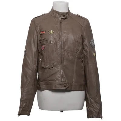 Veste (Marron) de Softy Outerwear Collection Polyester, Polyuréthane, Viscose