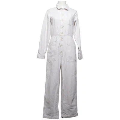 Buksedragt (Beige) fra Free People Bomuld, Linned