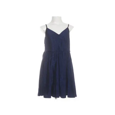 Cocktailklänning (Blå) från Shein Elastan, Metallfiber, Polyamid