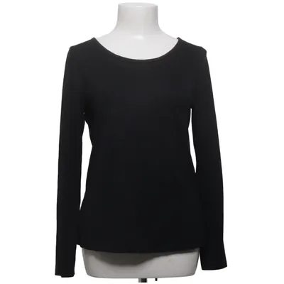 T-shirt à manches longues (Noir) de Blacc Yoga Polyester, Viscose