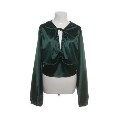 Crop top (Grön) från Shein Curve Elastan, Polyester