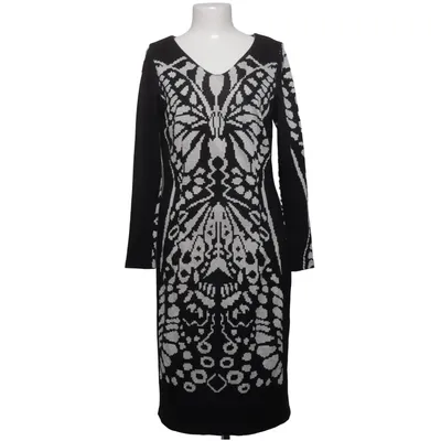 Dress (Black, White) from KS Selection Acrylic, Elastane, Polyamide, Viscose, Wool