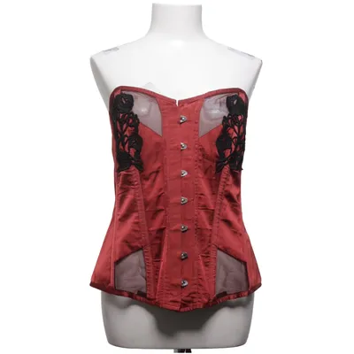 Corset (Red, Black) from Corset Story Polyester