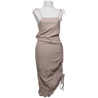Halternek jurk (Beige) van Busem Polyamide, Viscose