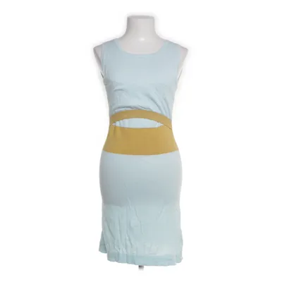 Klänning (Blå, Guldfärgad) från Milker Bomull