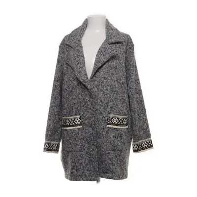 Cardigan (Grijs, Wit) van Meisïe Polyester, Wol