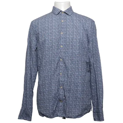 Shirt (Blue, White, Multicolored) from Colours & Sons Cotton