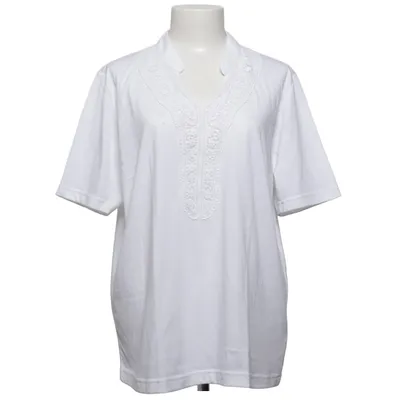 Top (White) from Paola! Cotton, Polyester