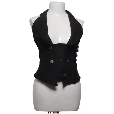 Halterneck top (Sort) fra Burleska Bomuld, Polyester