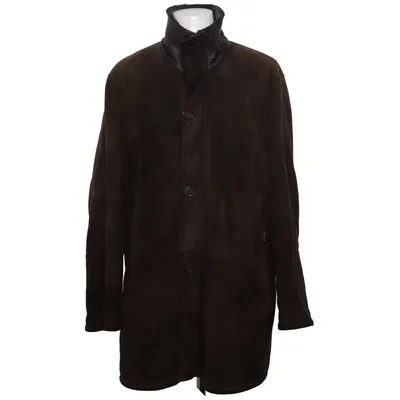 Shearling jacket (Brown) from Ferretti Leather