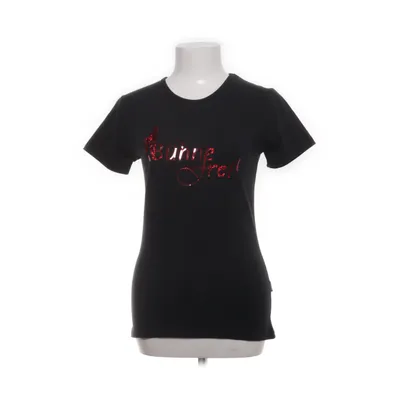 T-shirt (Svart, Röd) från James Harvest Bomull, Elastan