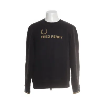 Collegetröja (Svart) från Fred Perry Bomull