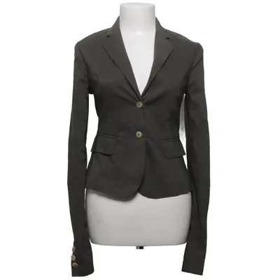 Blazer (Green) from ALYSI Cotton, Elastane, Linen, Polyamide