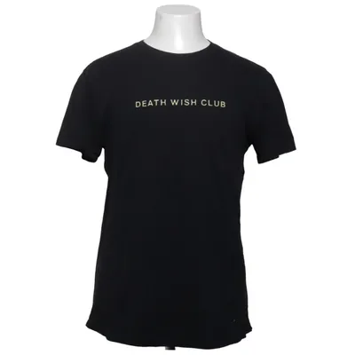 T-shirt (Death Wish Club) van Drop Dead Katoen