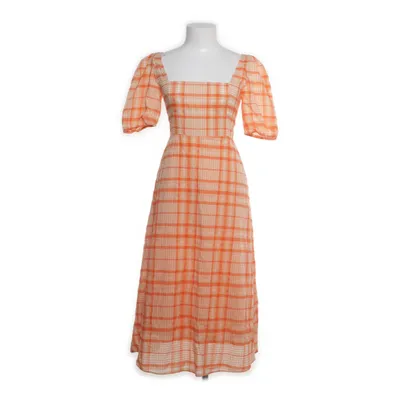 Klänning (Orange) från Envii Ekologisk bomull, Polyamid, Viskos, Återvunnen polyester