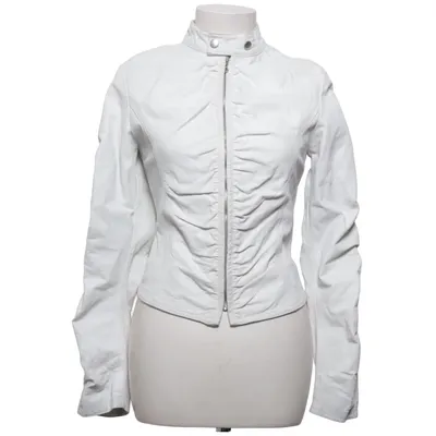 Leather jacket (White) from Pilot Leather, Polyester