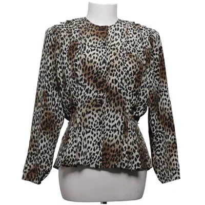 Bluse (Brun, Sort, Hvid) fra Argenti Polyester