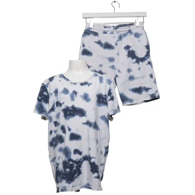 Tenue d'intérieur (Bleu, Blanc) de Reaction Coton, Polyester