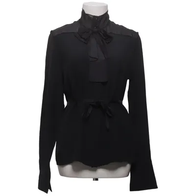 Pussy bow blouse (Black) from Victoria Beckham Polyester, Silk