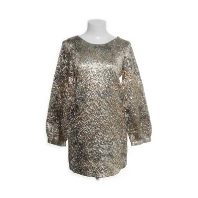 Cocktailjurk (Goud) van Zara Trafaluc Collection Polyamide, Polyester