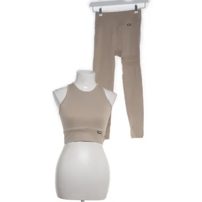 Trainingsset (Beige) van Stronger Elastaan, Polyamide