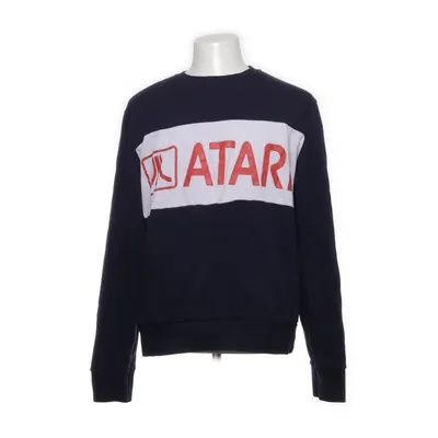 Collegetröja (Blå, Vit, Röd) från Atari Bomull, Polyester, Viskos