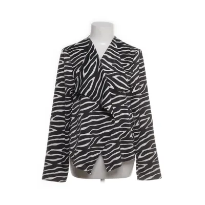 Cardigan (Black, White) from Trash Code Elastane, Polyester