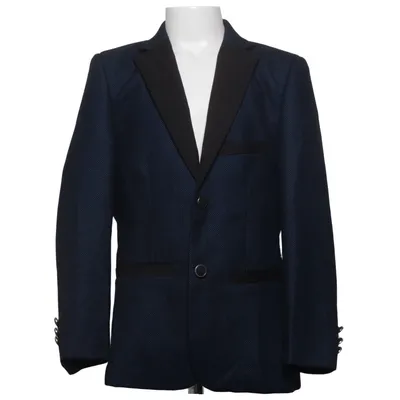Veste de smoking (Bleu, Noir) de Absahet Polyester, Viscose