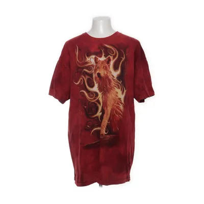 T-shirt (Röd, Flerfärgad) från The Mountain Bomull