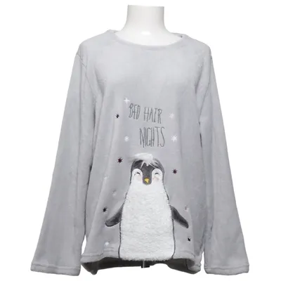 Pajama sweater (Gray) from Gina Benotti Polyester