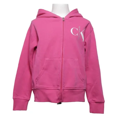 Sweat à capuche (Rose) de Calvin Klein Jeans Coton, Polyester