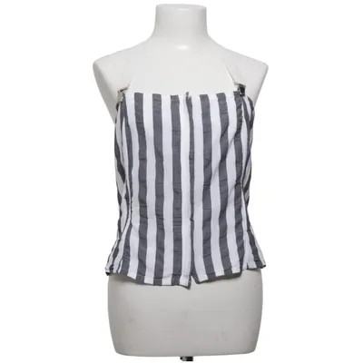 Haut dos-nu (Noir, Blanc) de Gabi Lauton Coton, Polyester