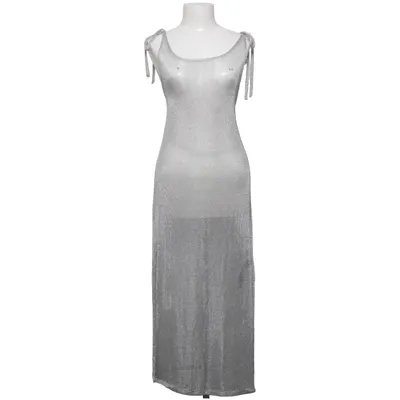 Strandkleid (Silber) von Reserved Polyamid, Viskose