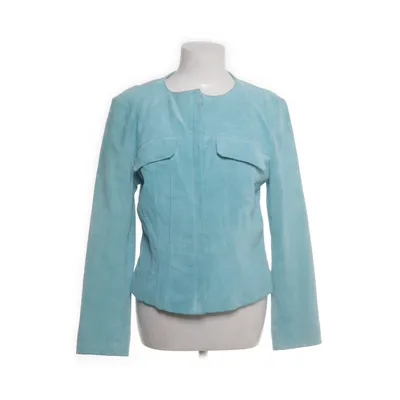 Blazer (Turquoise) from CKN of Scandinavia Polyester, Leather
