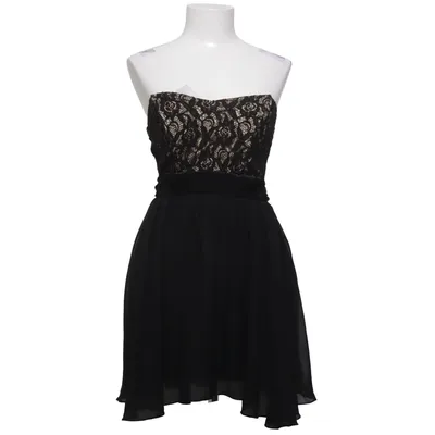 Robe de cocktail (Noir, Beige) de Trixxi Coton, Polyamide, Polyester