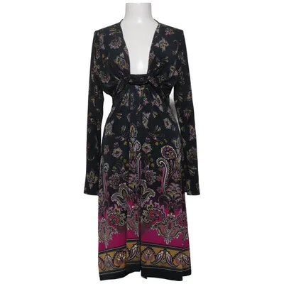 Kjole (Sort, Pink, Flerfarvet) fra Smooph Elastan, Polyester