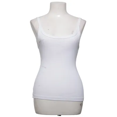 Tanktop  (Hvid) fra H&M Basic Bomuld, Elastan