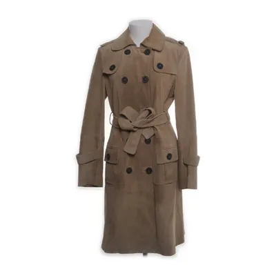 Läderkappa (Beige) från Strenesse Blue Skinn, Acetat, Kupro