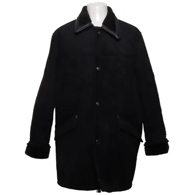 Shearlingjakke (Sort) fra AE High Fashion Bomuld, Polyester