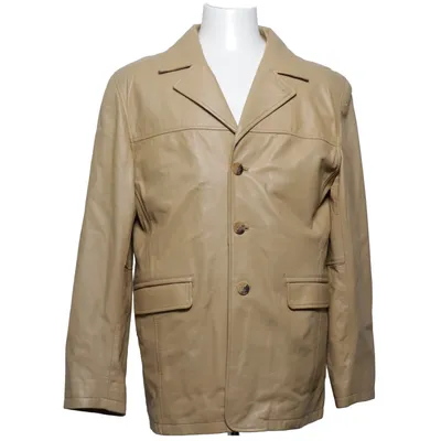 Veste en cuir (Beige) de Gatto