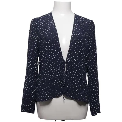 Blouse (Blue, White) from Réalisation Silk