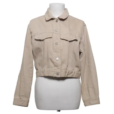Denimjakke (Beige) fra Perfect Jeans Gina Tricot Bomuld