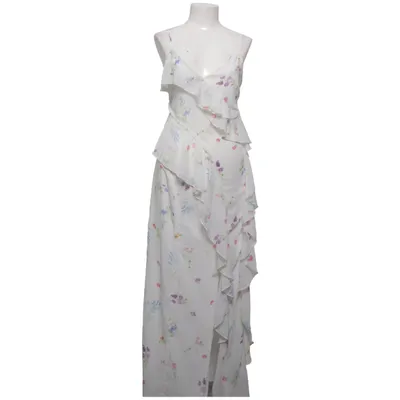 Robe longue (Blanc, Multicolore) de Gina Tricot Polyester